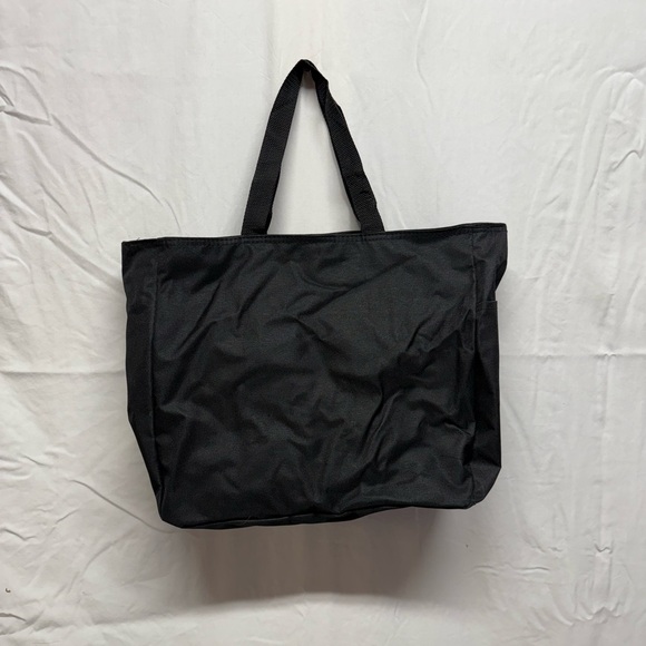 SOLD🌺”A” Embroider Black Tote Bag - Picture 3 of 3